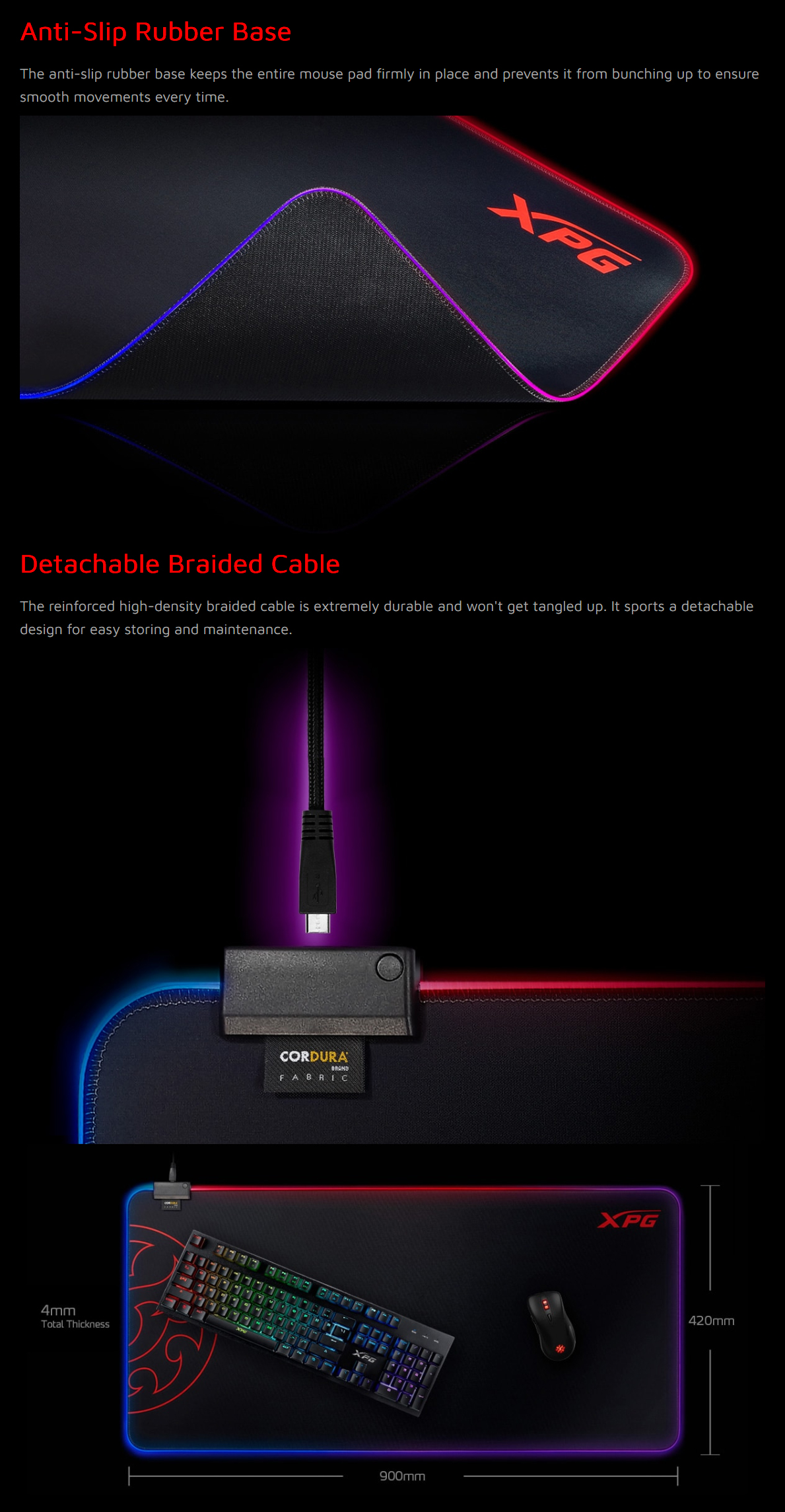 Buy ADATA XPG Battleground Prime Mousepad XL [XPGBATTLEGROUNDPRIMEXL