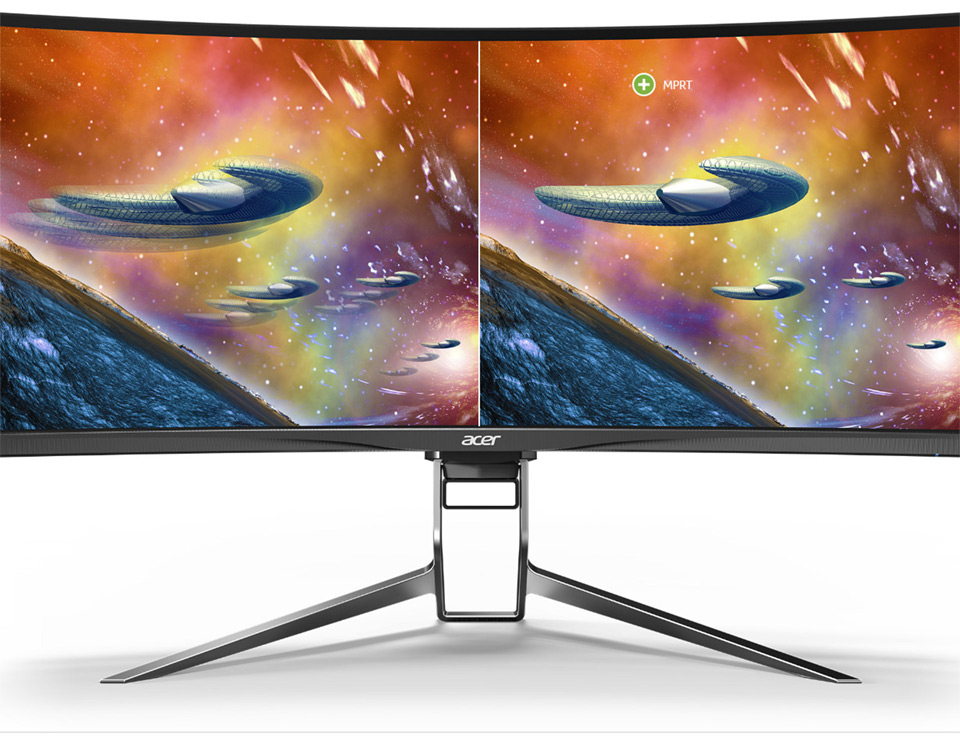 Gaming Monitor Acer Predator Xr342ckp Hp 25x Monitor G Sync HP 27x