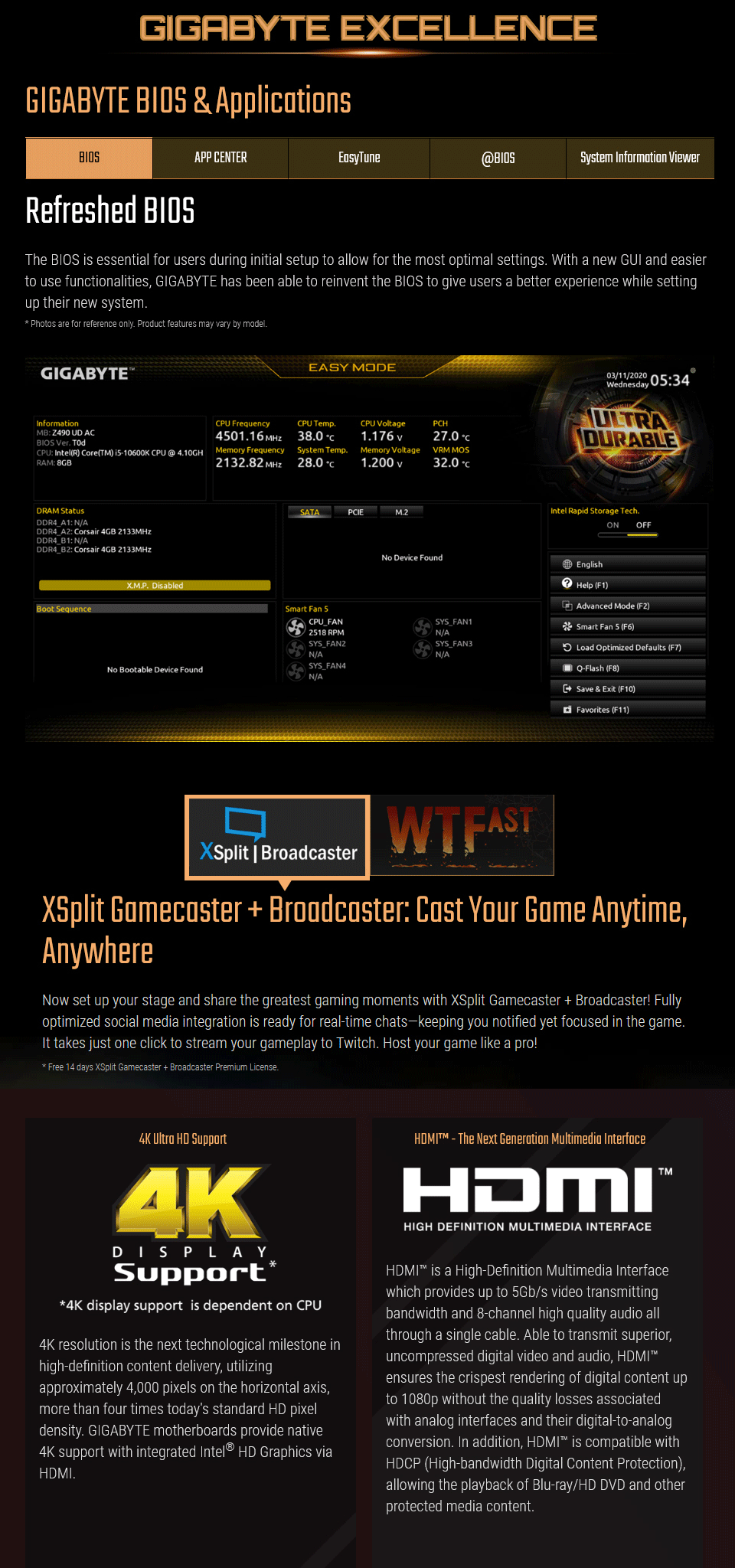 Buy Gigabyte Z490M Motherboard [Z490M] | PC Case Gear Australia