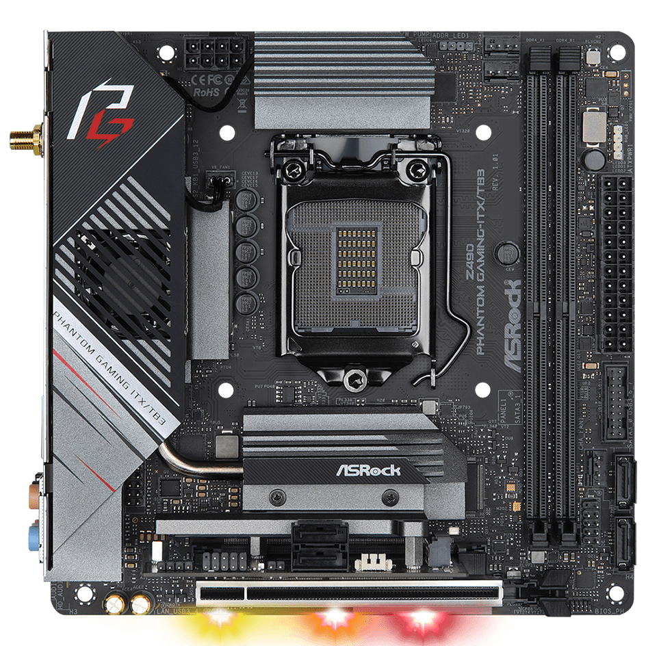 ASRock Z490 Phantom Gaming-ITX/TB3 Motherboard LDLC