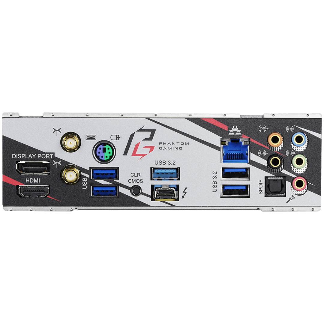 thumbnail image 2 of Used ASRock Z490 Phantom Gaming 4 ATX Motherboard - LGA1200, Intel 10th Gen, DDR4, M.2, 90-MXBC60-A0UAYZ 2 of 2