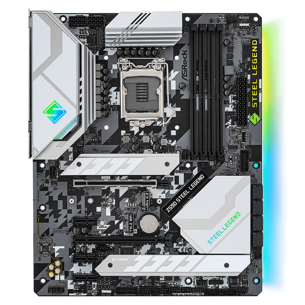 Buy ASRock Z590 Steel Legend Motherboard [Z590-STEEL-LEGEND] | PC