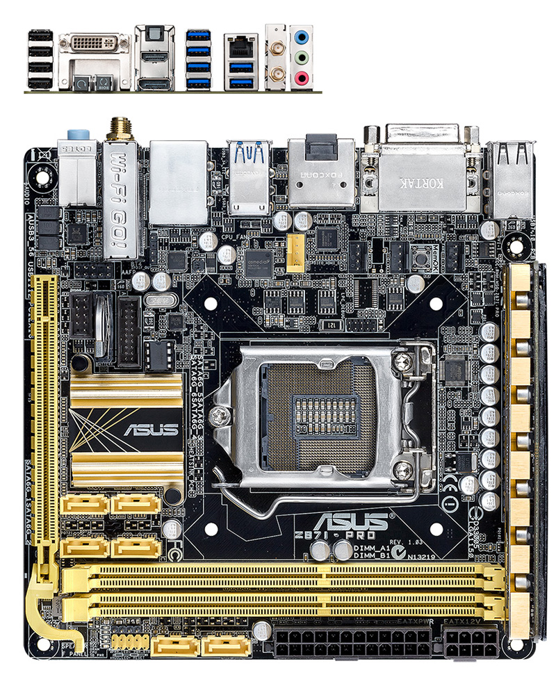 ASUS Z87I-PRO マザーボード Amazon | ASUSTek社製 ソケットLGA1150 Mini ITXマザーボード
