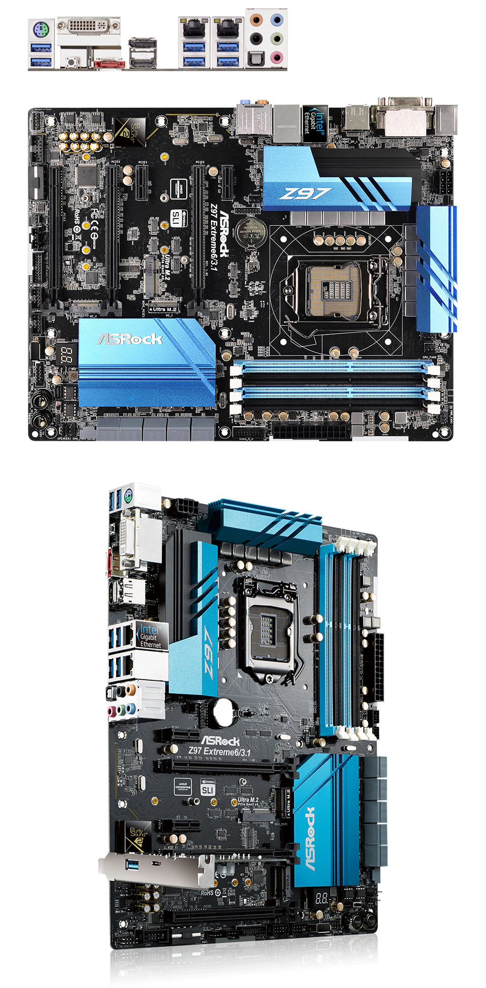 Buy ASRock Z97 Extreme6/3.1 Motherboard [Z97EXTREME6/3.1] | PC