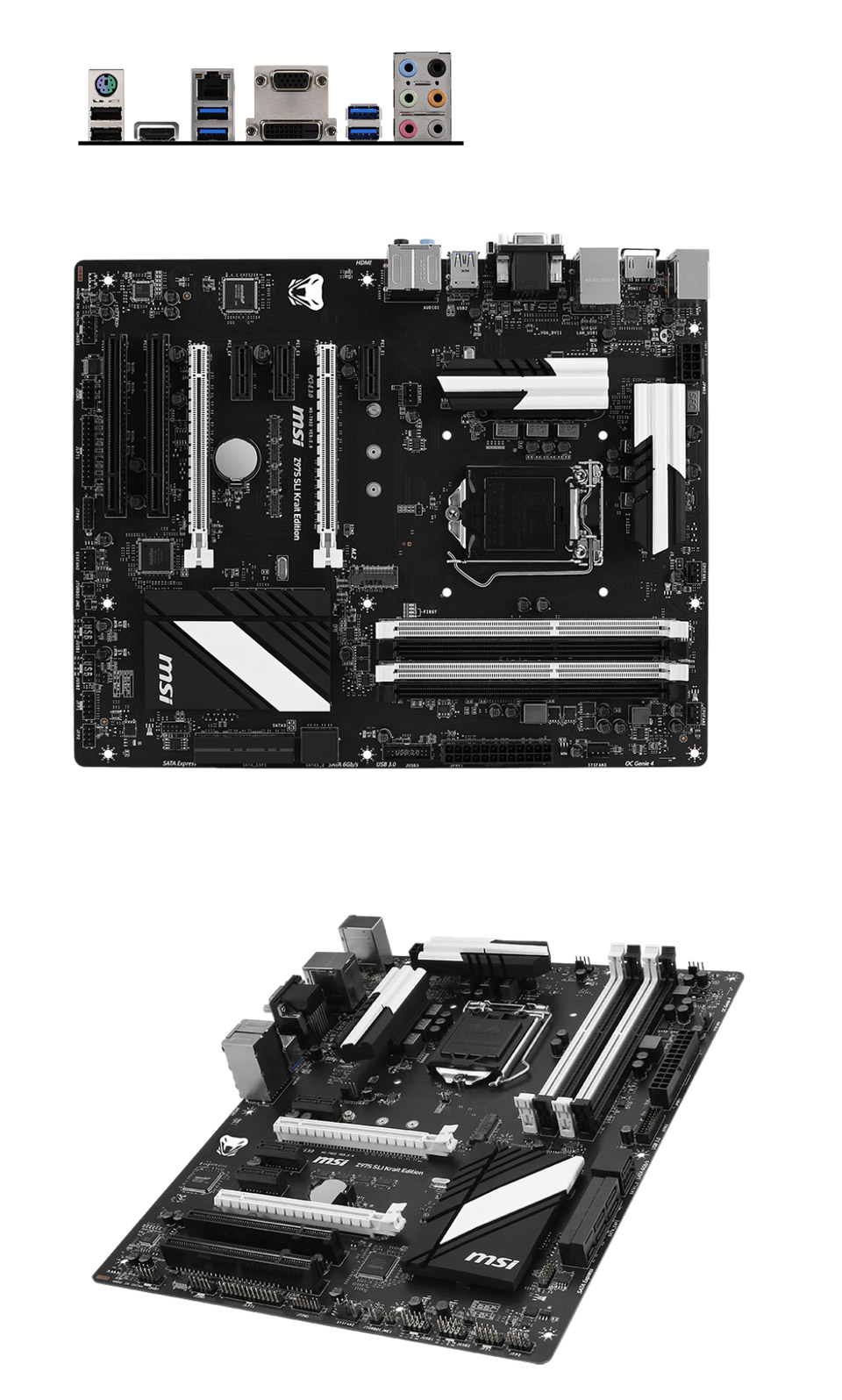 Buy MSI Z97S SLI Krait Edition Motherboard [Z97SSLIKRAIT] PC Case