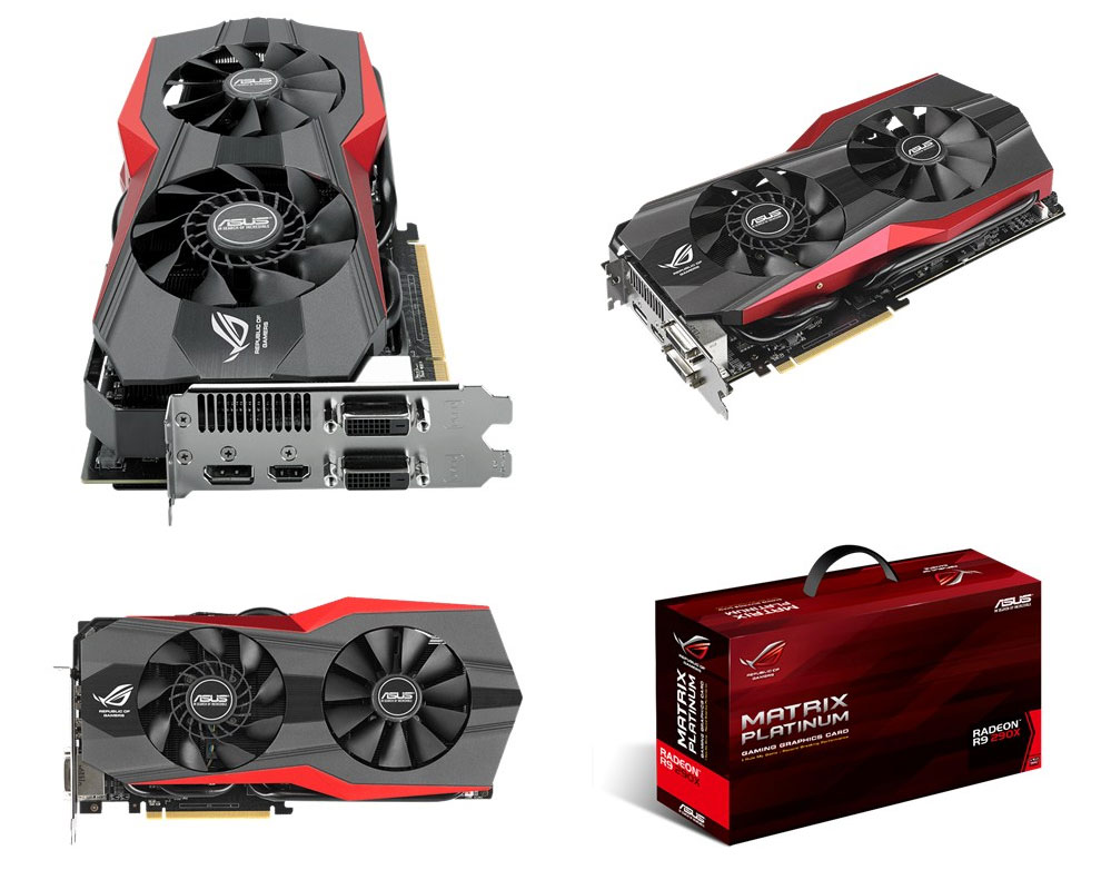 Buy ASUS Radeon R9 290X Matrix ROG Edition 4GB [zzzMATRIX-R9290X-4GD5 ...