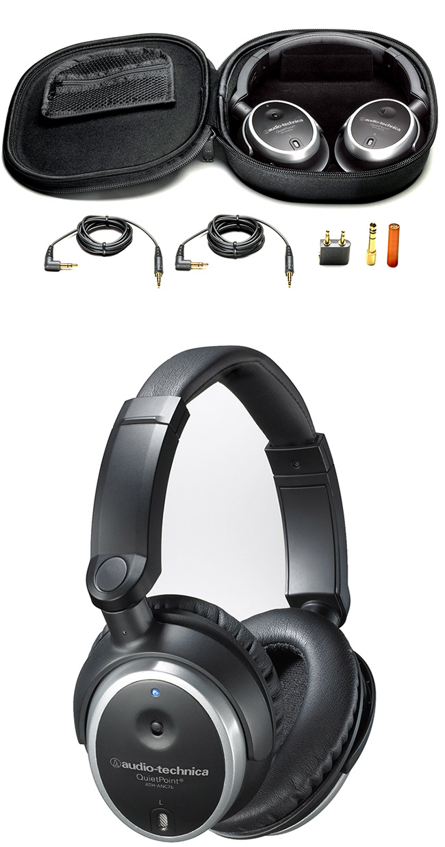Buy AudioTechnica ATHANC7b NoiseCancelling Headphones [ATHANC7b