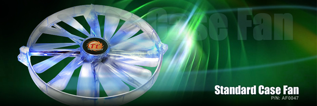 Buy Thermaltake 23cm Blue LED Case Fan [CFAN-AF0047] | PC Case Gear ...