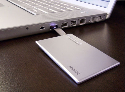 Buy Clickfree 64GB Ultra Thin Portable Backup Flash Drive [FL640-1003 ...