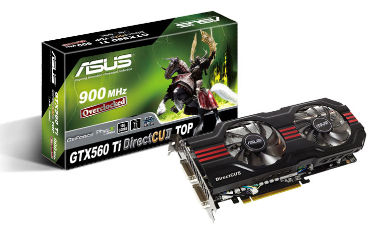 Buy ASUS GeForce GTX 560Ti DirectCU II TOP 1GB [ENGTX560-DCII-T