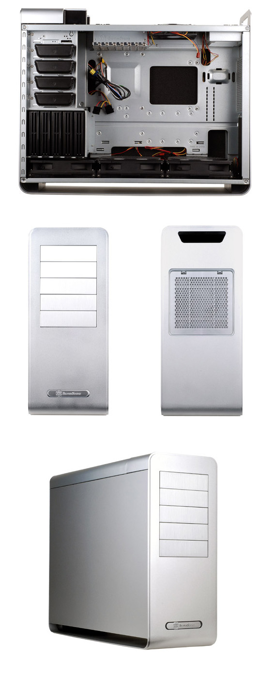 Buy Silverstone Fortress FT02S Silver [FT02S] PC Case Gear Australia