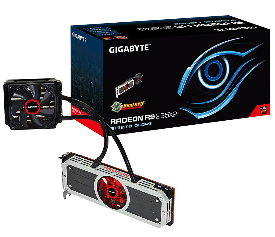 Buy Gigabyte Radeon R9 295X2 8GB [GV-R9295X2-8GD-B] PC Case Gear