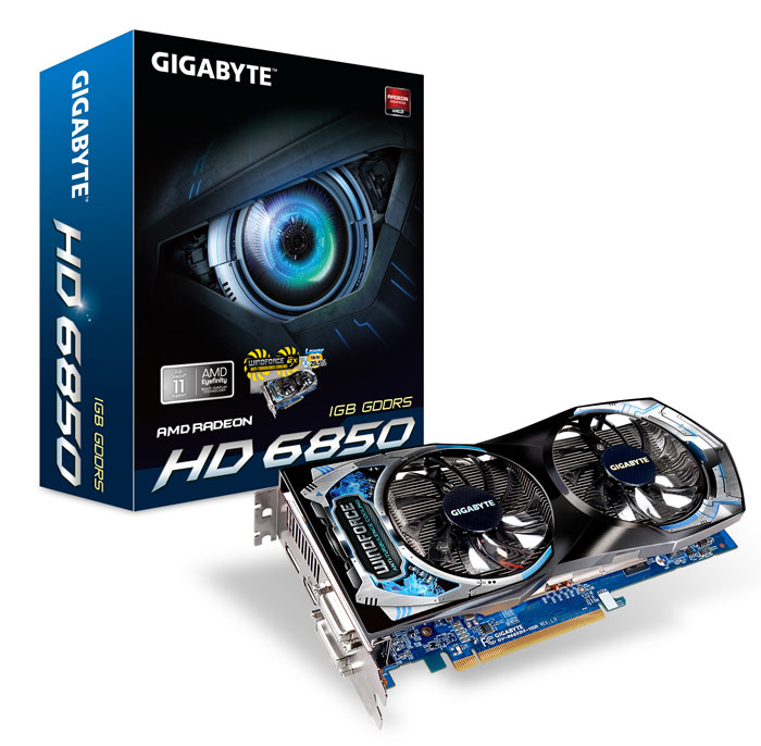 Buy Gigabyte Radeon HD6850 1GB [GV-R685D5-1GD] | PC Case Gear Australia