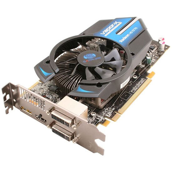 Sapphire Vapor-X AMD Radeon HD 5770 1GB GDDR5 128-Bit PCIe x16 Tarjeta de vídeo GPU