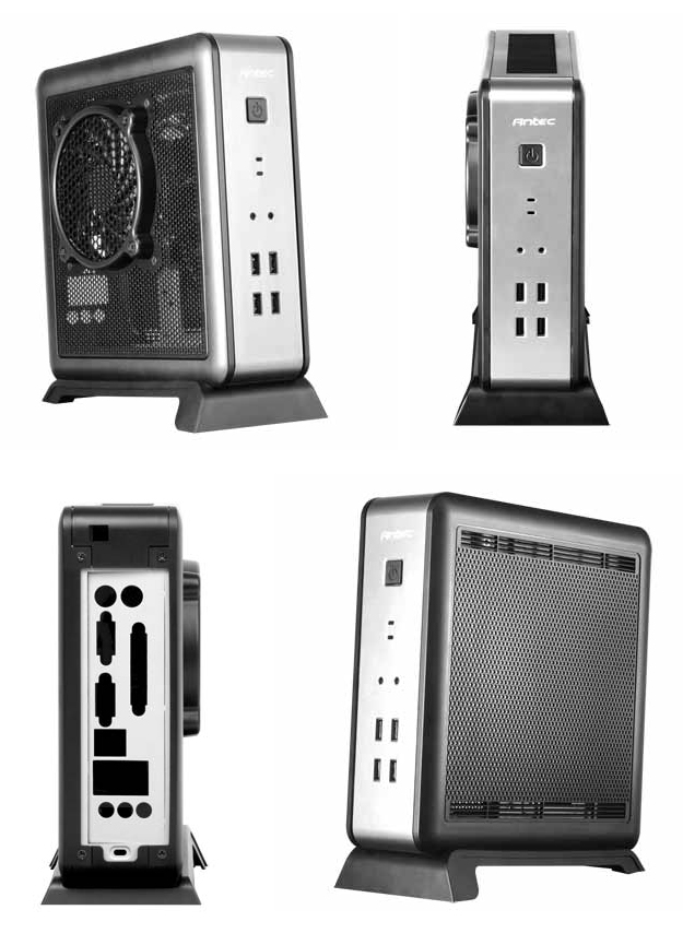 Buy Antec ISK 100 Mini-ITX Case [ISK100] | PC Case Gear Australia