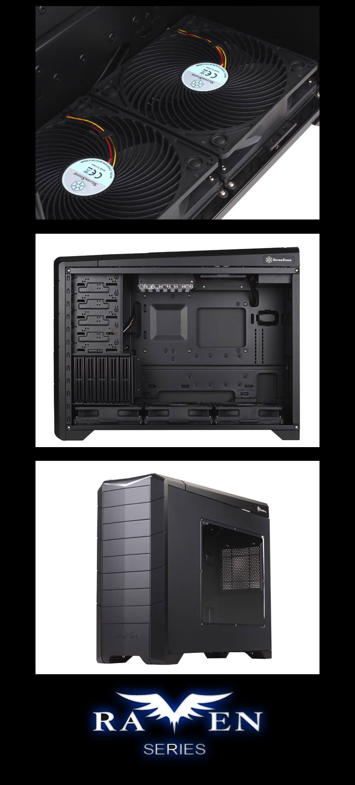 Buy SilverStone Raven RV02E with Window [RV02EW] PC Case Gear Australia