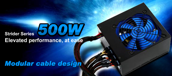 Buy Silverstone Strider ST50F-230 500W PSU [ST50F-230] | PC Case Gear ...
