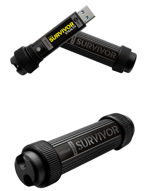 Buy Corsair Flash Survivor Stealth 16GB USB 3.0 Flash Drive [CMFSS3 ...