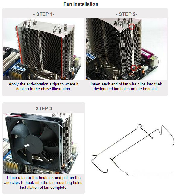 Buy Thermalright Ultra 1 Fan Clips Ultra 1 Clip Pc Case Gear Australia