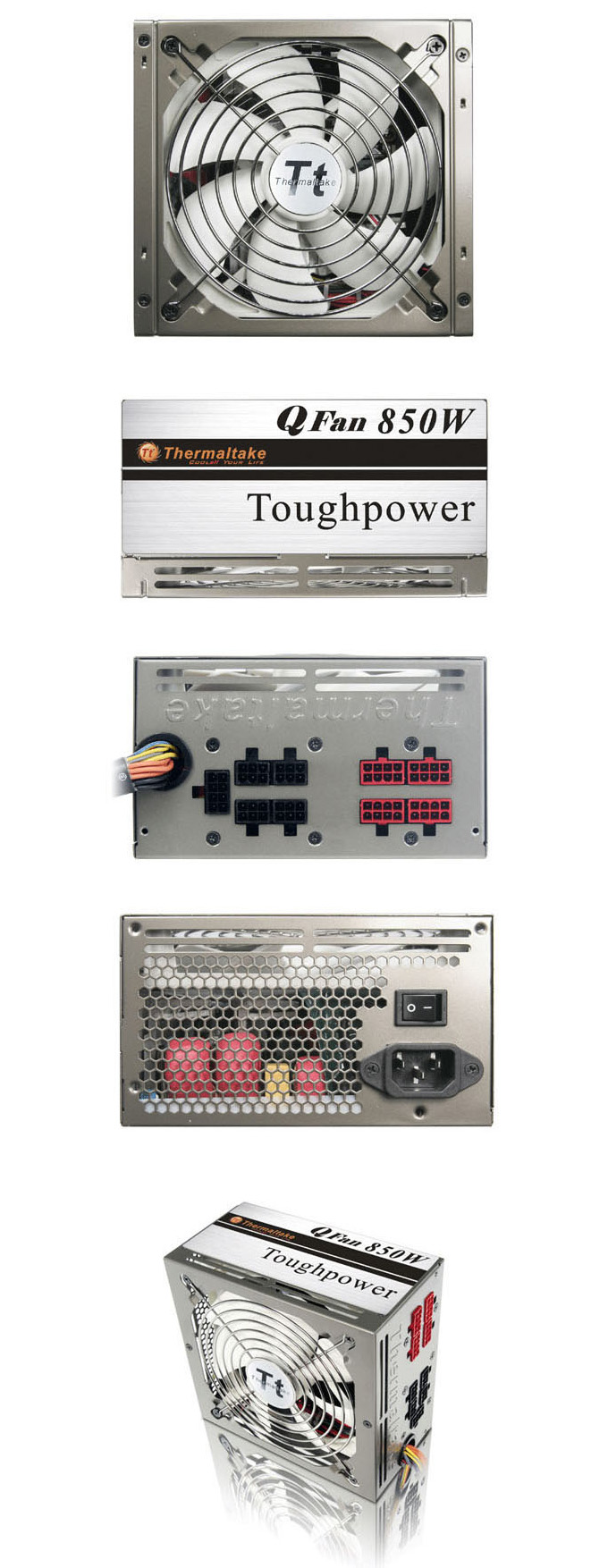 Buy Thermaltake 850W QFan Toughpower [SPTTW0204] PC Case Gear Australia