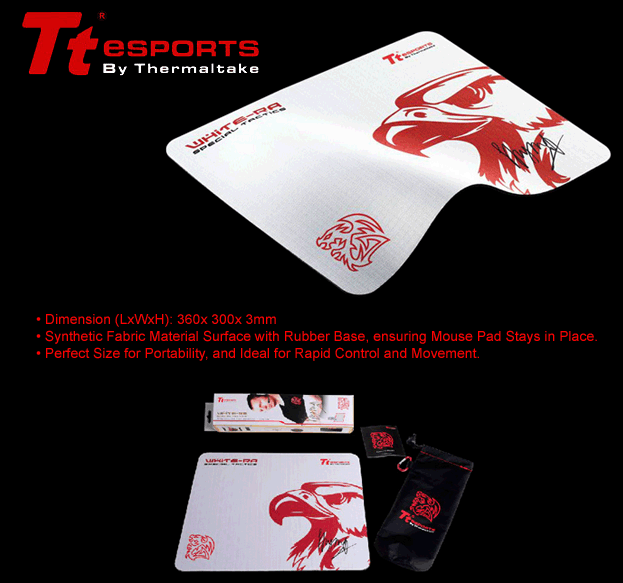 Buy Tt eSPORTS RA Special Tactics White Mouse Pad [TTEMP0007SMS] PC