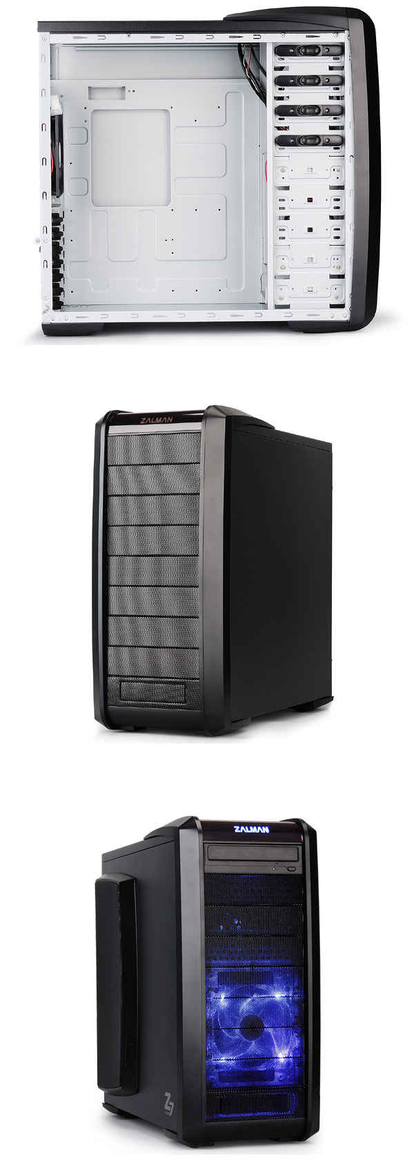Buy Zalman Z7 Plus Mid Tower Case Black [ZM-Z7-PLUS] | PC Case Gear ...