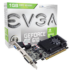 Buy EVGA GeForce GT 610 1GB [01G-P3-2615-KR] | PC Case Gear Australia