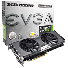 EVGA GeForce GTX 780 Superclocked ACX 3GB