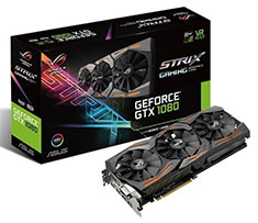 ASUS ROG GeForce GTX 1080 Strix Aura 8GB