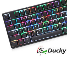 Ducky One TKL RGB Cherry Nature White Mech Keyboard Ducky One TKL RGB Cherry Nature White Mech Keyboard