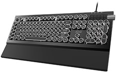 Azio Armato CE Typewriter Inspired Mechanical Keyboard Azio Armato CE Typewriter Inspired Mechanical Keyboard