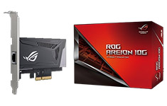 ASUS ROG AREION 10G ゲーミング10Gbps LANカード ASUS ROG AREION 10G ゲーミング10Gbps LANカード