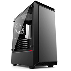 Phanteks Eclipse P300 Tempered Glass Black