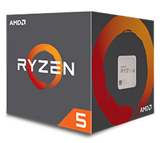 AMD Ryzen 5 2600X with Wraith Spire