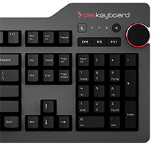 Das Keyboard 4 root Mechanical Gaming Keyboard Cherry MX Blue
