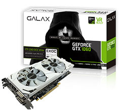 Buy Galax GeForce GTX 1060 EXOC 6GB [GLX-60NRH7DVM3WE] PC Case