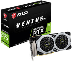 Buy MSI GeForce RTX 2080 Ventus 8GB [RTX2080-VENTUS-8G-V2] | PC