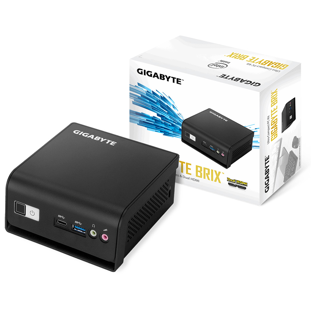 Buy Gigabyte Brix GB-BLCE-4105R Barebone Kit [GB-BLCE-4105R] | PC Case ...