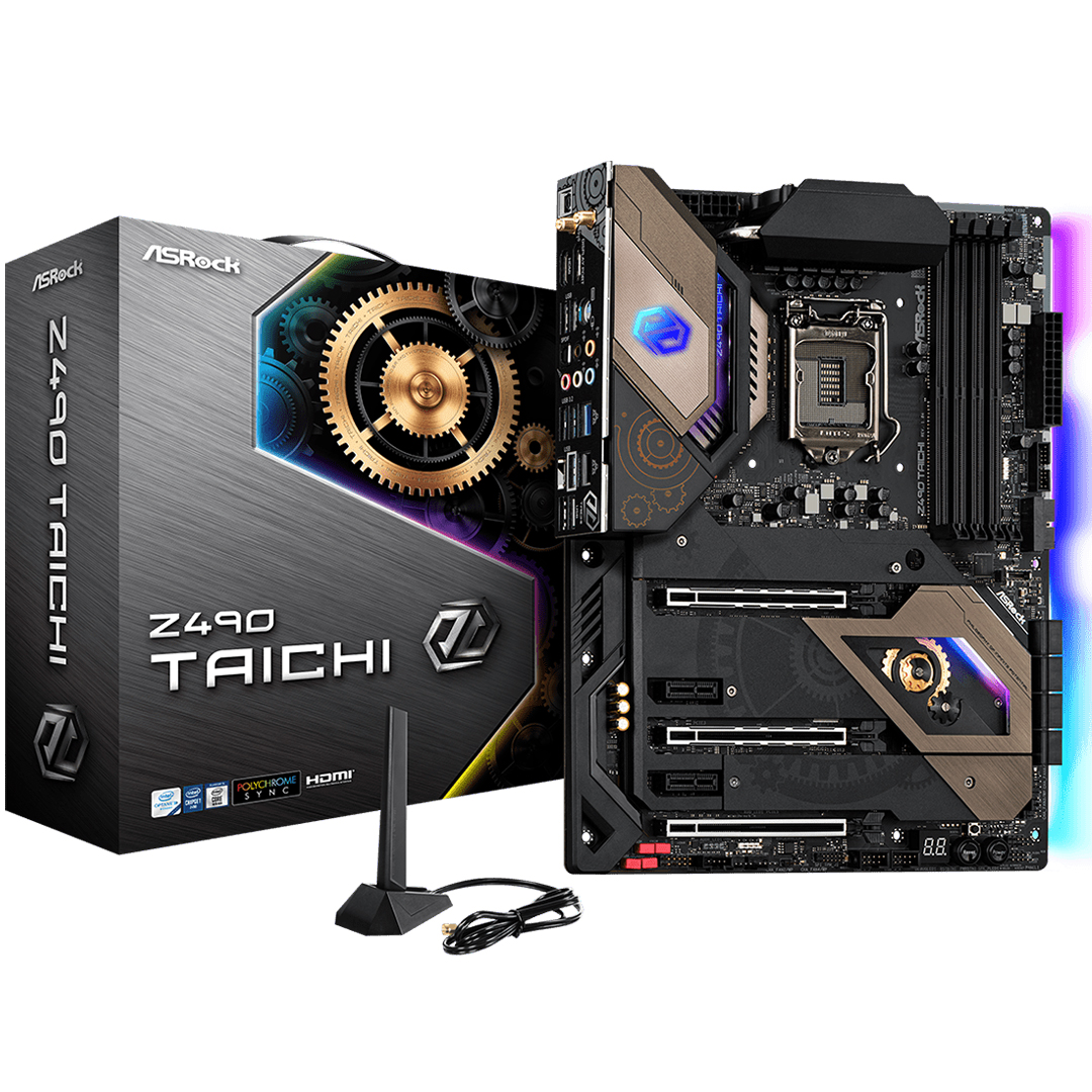 Buy ASRock Z490 Taichi Motherboard [Z490-TAICHI] | PC Case Gear Australia