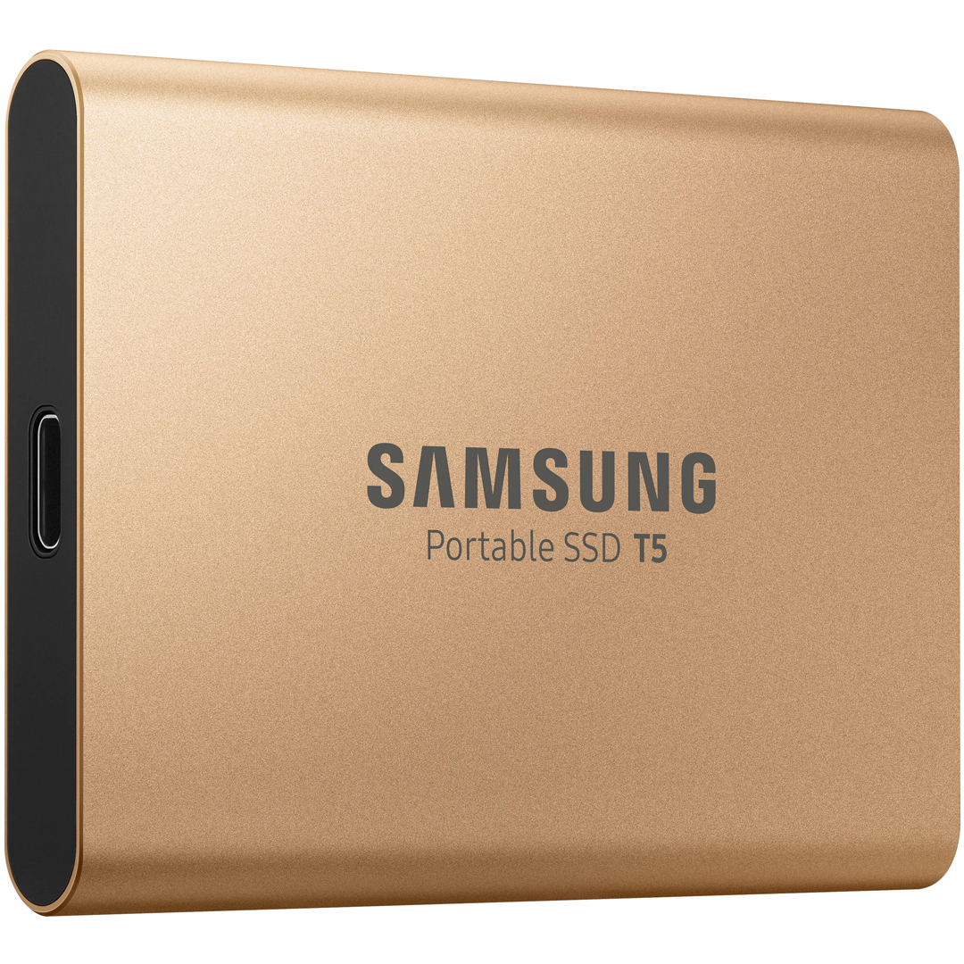 Buy Samsung T5 Type-C Portable SSD 1TB Gold [MU-PA1T0G/WW] | PC