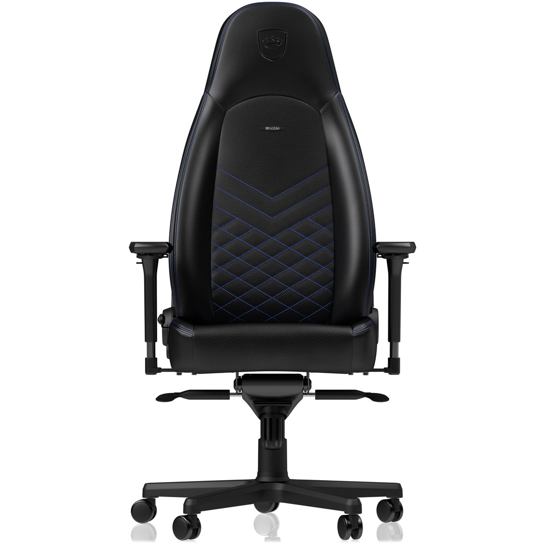 Buy noblechairs ICON PU Leather Gaming Chair Black/Blue [NBLICNPUBBL