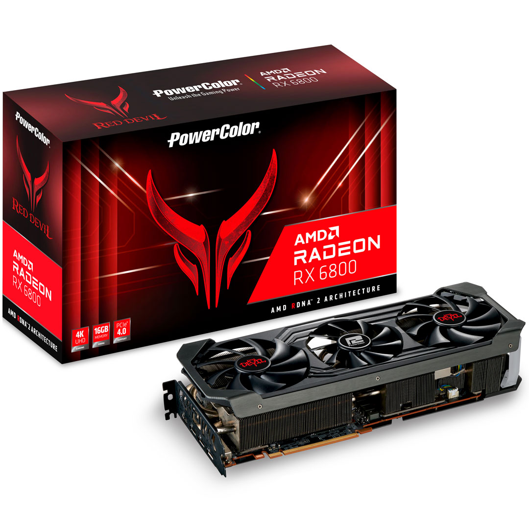 Buy PowerColor Radeon RX 6800 Red Dragon 16GB [AXRX6800