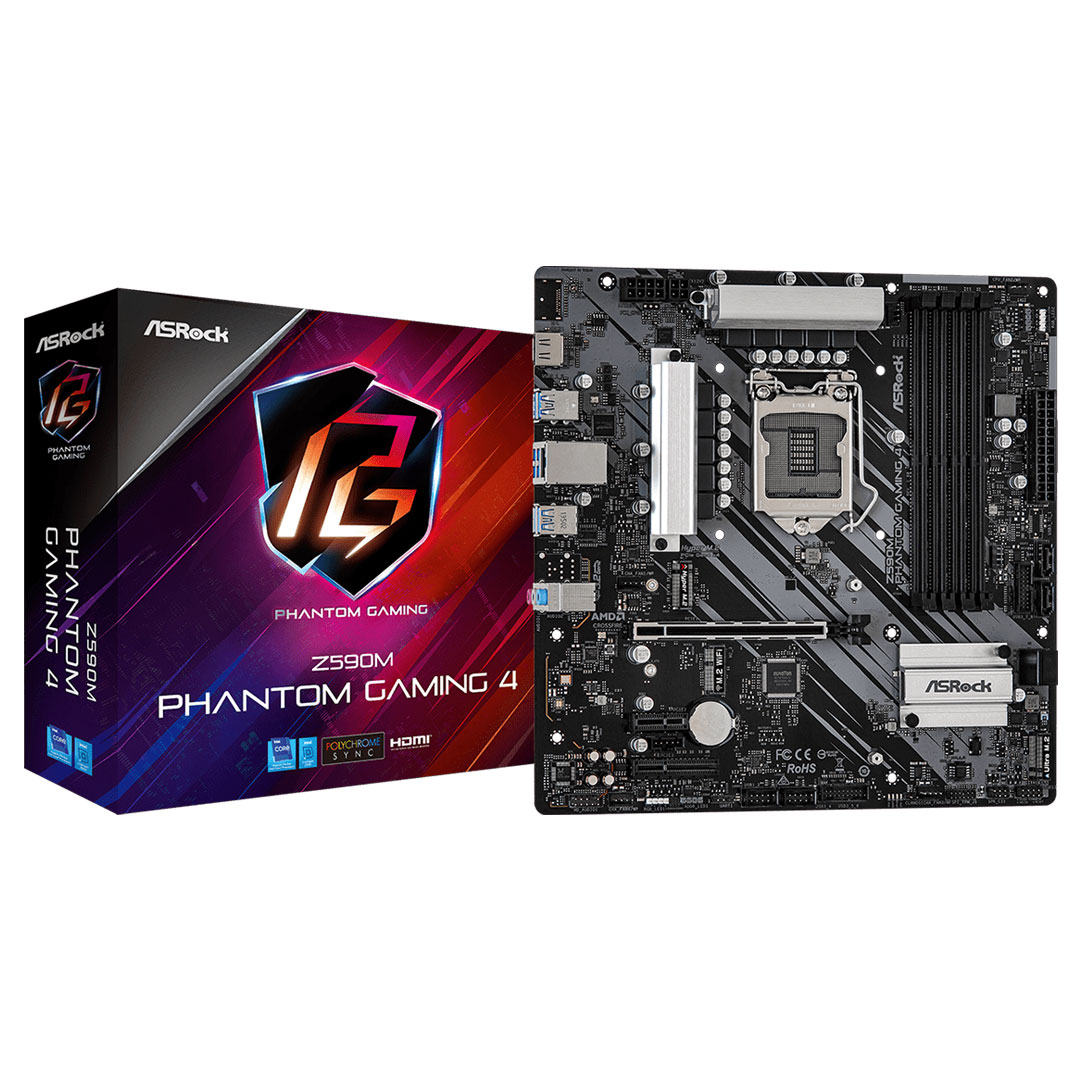 Buy ASRock Z590M Phantom Gaming Motherboard [Z590M-PHANTOM