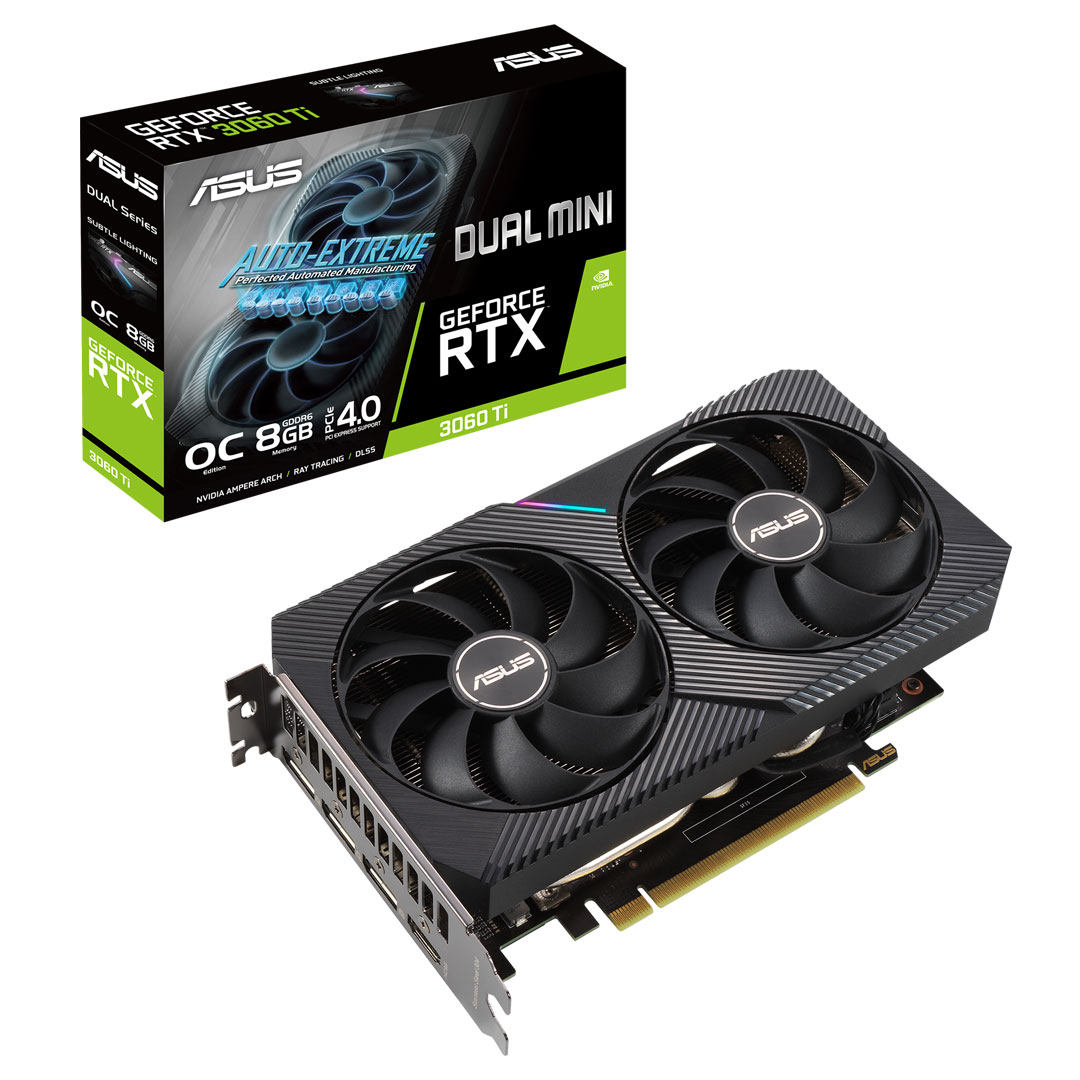 PCパーツ ASUS - ASUS GeForce RTX 3060ti DUAL 8G Non-LHR ASUS Dual GeForce RTX 3060 Ti OC Edition 8GB GDDR6