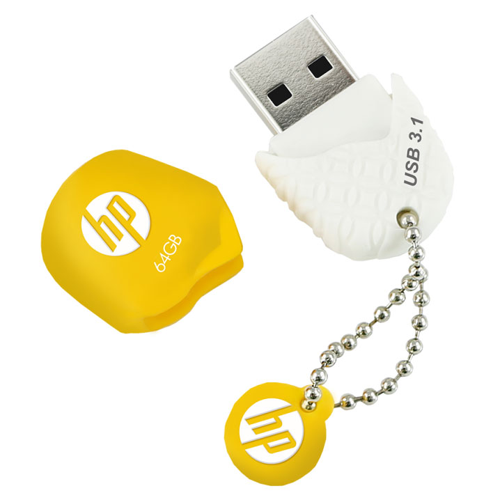 Buy HP x780w USB 3.1 Flash Drive 64GB Yellow [HPFD780Y-64] | PC Case ...