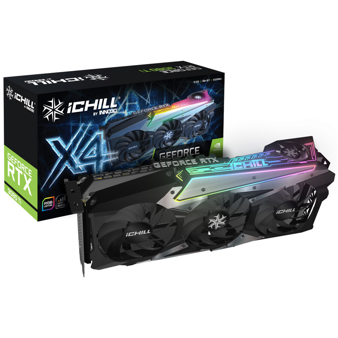 【中古】INNO3D iCHILL X4 RTX3080Ti 12GB Buy Inno3D GeForce RTX 3080 Ti iCHILL X4 12GB [C308T4-126XX