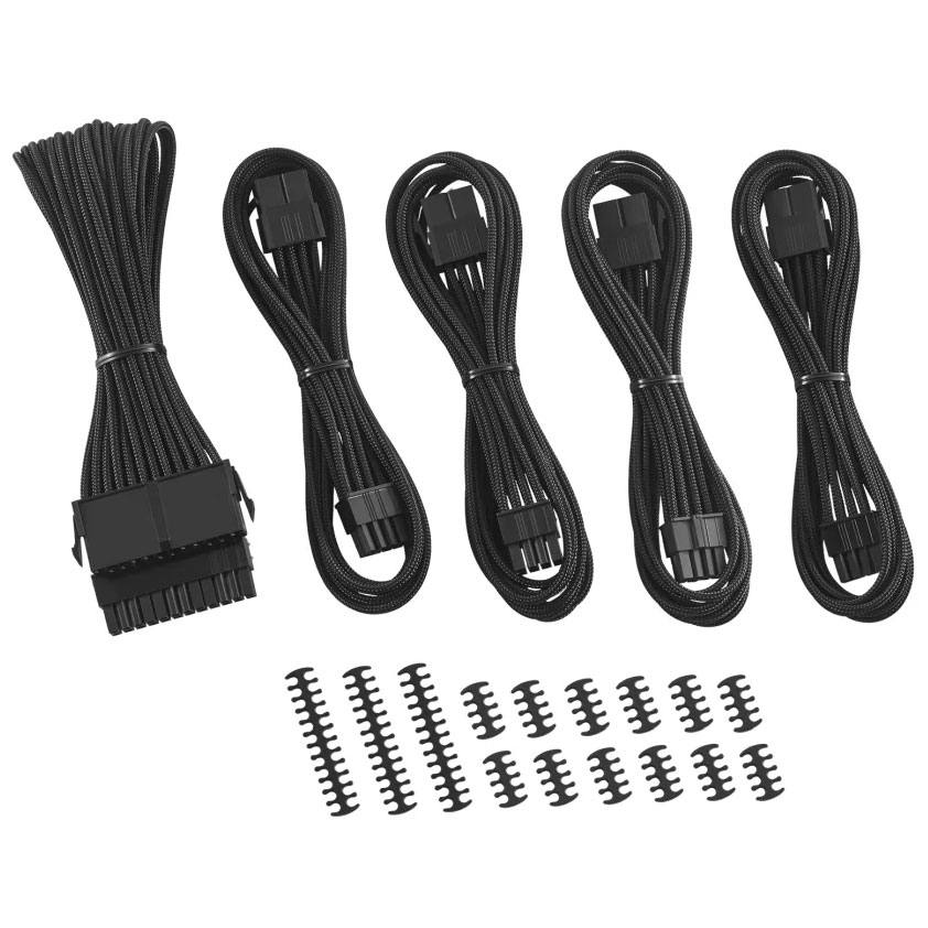 Buy CableMod Classic ModMesh Cable Extension Kit 8+8 Series Black [CM