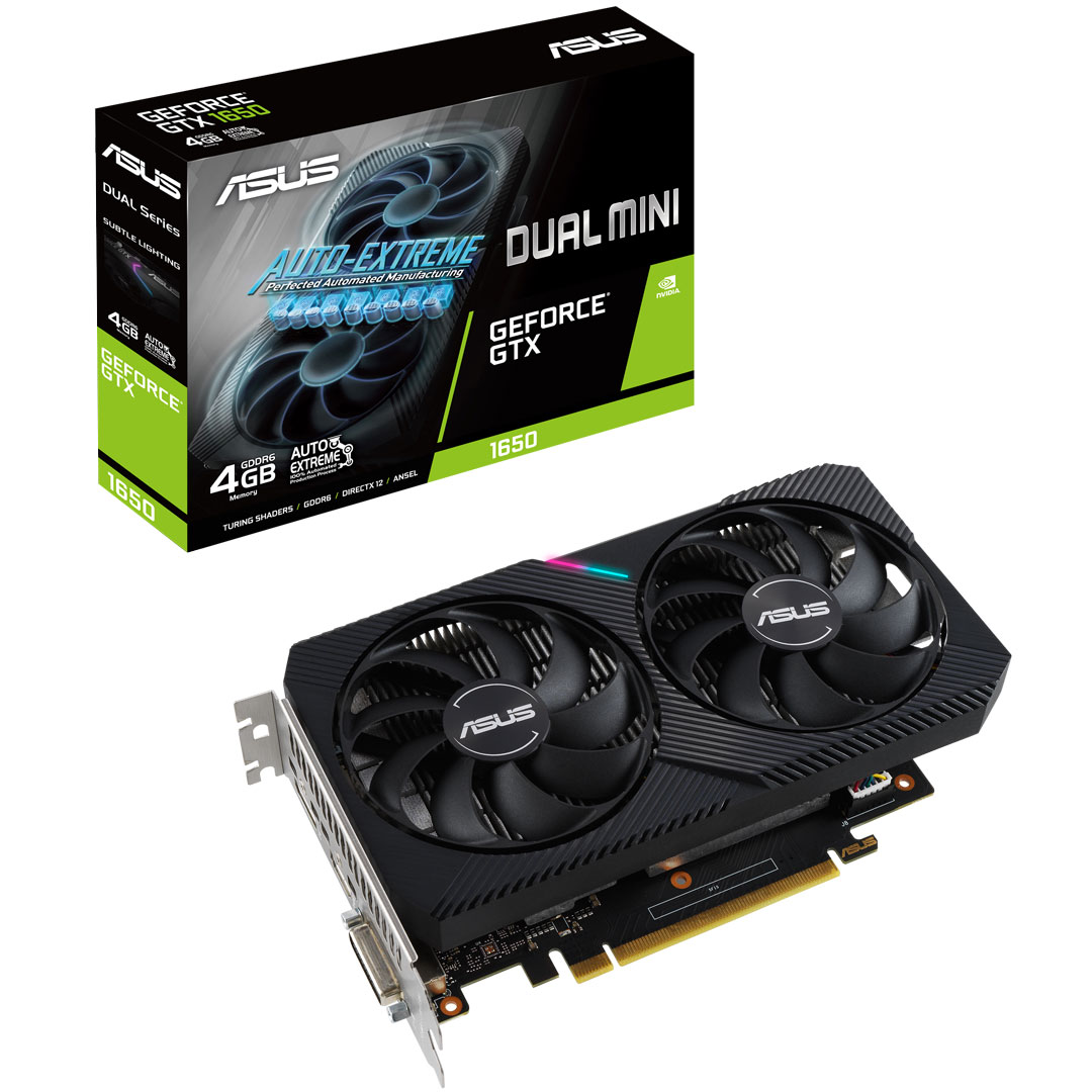 Buy ASUS GeForce GTX 1650 Dual Mini 4GB [DUAL-GTX1650-4GD6-MINI] | PC ...