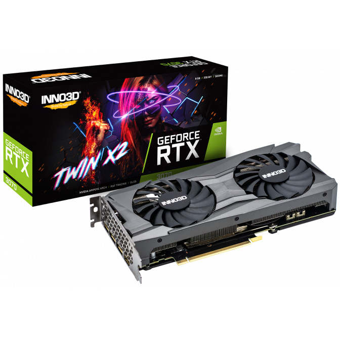 【ジャンク】INNO3D GeForce RTX 3070 8GB Buy Inno3D GeForce RTX 3070 Twin X2 LHR 8GB [N30702-08D6-171032LH