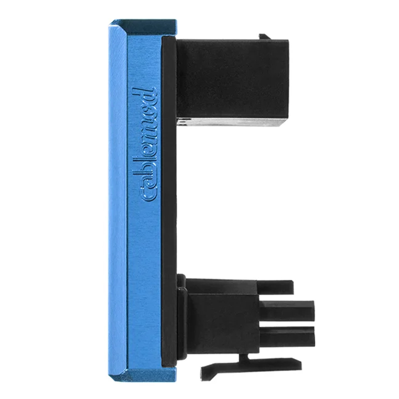 Buy CableMod 12VHPWR 180 Degree Angled Adapter Variant B Blue [CMADT